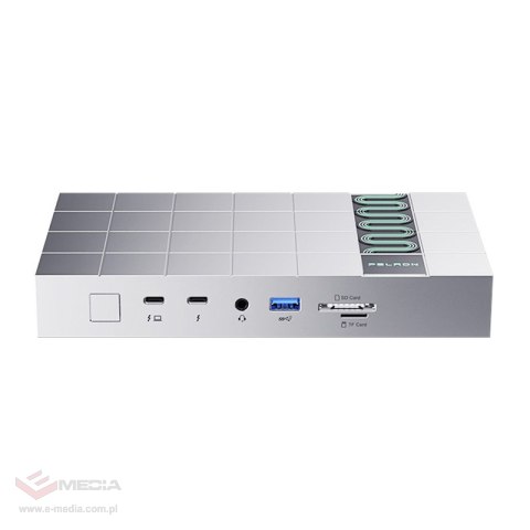 Stacja dokująca Peladn G2E (srebrna) Thunderbolt 5