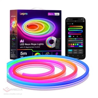 Taśma LED smart LEPRO N1-5 RGB 5m