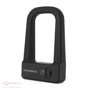 Zapięcie rowerowe Rockbros RBNS1 SMART z czytnikiem NFC - czarne