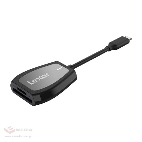 Czytnik kart pamięci Lexar Dual-Slot SD/microSD, USB-C
