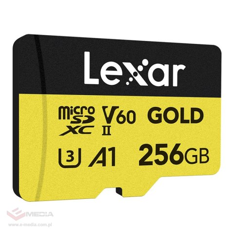 Karta pamięci Lexar GOLD microSDXC 256GB