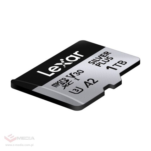 Karta pamięci Lexar High-Performance Silver Plus microSDXC 1TB + adapter