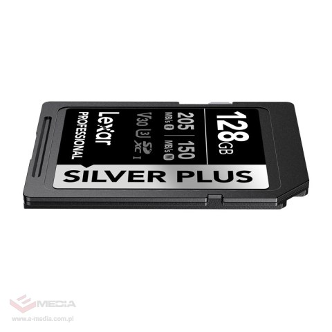Karta pamięci Lexar Professional SILVER PLUS SDXC 128GB