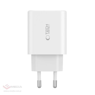 Ładowarka Tech-Protect NC30W sieciowa 2x USB-C PD 30W / USB-A QC 3.0 - biała