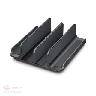Organizer biurkowy Spigen LD208S4 na laptopy, tablety, smartfony, klawiatury - szary