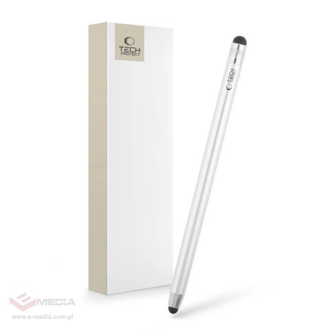 Rysik Tech-Protect Touch Stylus - srebrny