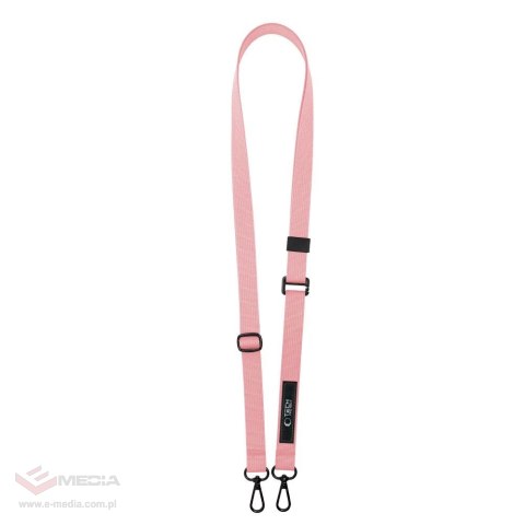 Smycz Tech-Protect C65 Rope Crossbody - różowa
