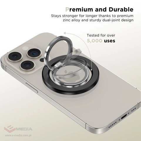 Uchwyt / ring Tech-Protect MMR300 magnetyczny z MagSafe - czarny