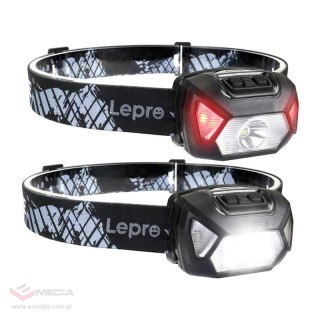Zestaw 2x latarka czołowa LEPRO 320014-2 2000lm