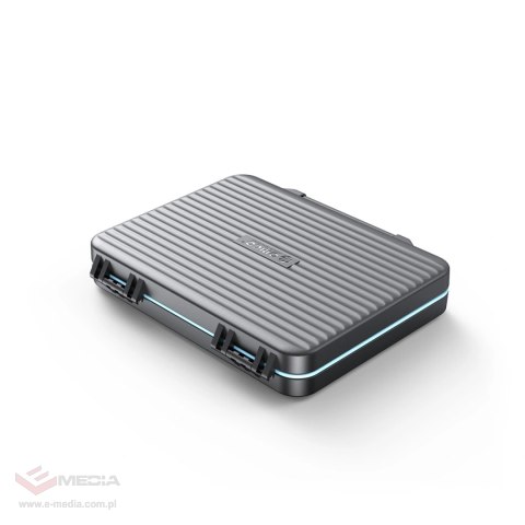 Etui Orico PHCD na karty pamięci i nośniki danych Black 2.5" SSD 2.5" HDD M.2 SSD SD Micro SD CompactFlash czytniki kart - czarn