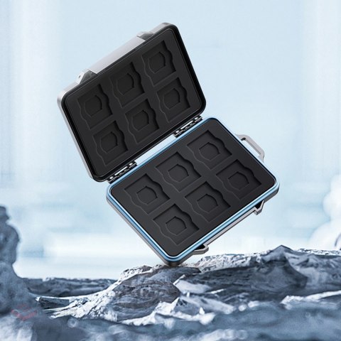 Etui Orico PHCD na karty pamięci i nośniki danych Black 2.5" SSD 2.5" HDD M.2 SSD SD Micro SD CompactFlash czytniki kart - czarn