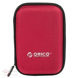 Etui ochronne Orico PHD-25 na dysk przenośny 2,5" - czerwone
