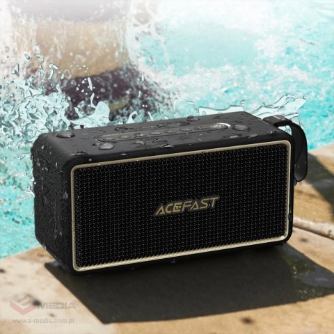 Głośnik bezprzewodowy Acefast K3 Ultra z podświetleniem RGB Bluetooth 5.4 - czarny