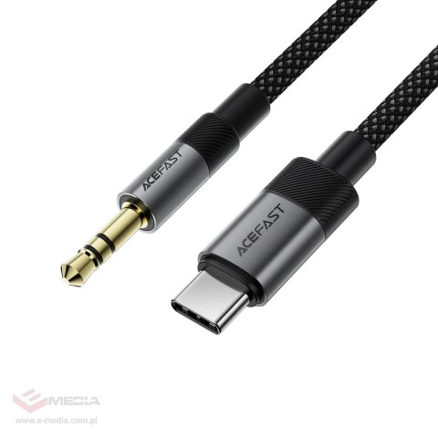 Kabel Acefast J11 USB-C do mini jack 3.5mm 1m - czarny