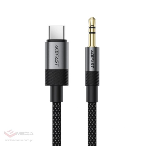 Kabel Acefast J11 USB-C do mini jack 3.5mm 1m - czarny