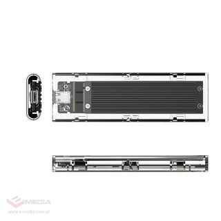 Kieszeń dyskowa Orico TCM2-C3 M.2 NVME na USB-C 10Gb/s - czarna