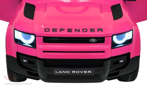 Pojazd Land Rover Defender Różowy