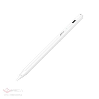 Rysik stylus pojemnościowy Acefast V2 do iPad z 2 wymiennymi końcówkami - biały