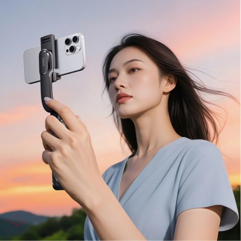 Selfie stick Orico SPN100 statyw 1/4" na telefon kamerę aparat z obrotem 360 stopni Bluetooth 5.2 - czarny