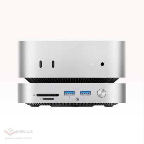 Stacja dokująca Orico MiniLink 9w1 z kieszenią na dysk twardy M.2 SSD - srebrna
