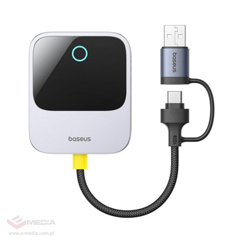 Adapter CarPlay Baseus SafeJourney Series bezprzewodowy - szary