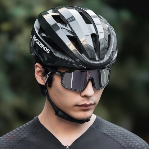 Kask rowerowy Rockbros LK-79 58-62 cm - czarny
