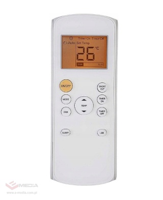 Midea Comfee Mocny Klimatyzator przenośny mobile 9000 2,6kW OSUSZACZ 50l /24h 3w1