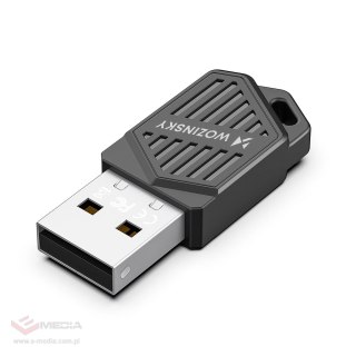 Adapter Wozinsky WAX-900 dwupasmowy USB Wi-Fi 6 z Bluetooth 5.4 - czarny