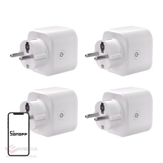 Wtyczka zewnętrzna SONOFF S61s Matter prze WiFi 4pak