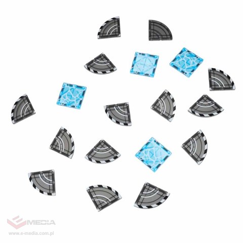 Klocki magnetyczne konstrukcyjne 3D budowa maszyny budowlane 92 elementy