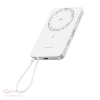 Powerbank UGREEN PB570 10000mAh 30W magnetyczny (biały)