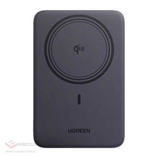 Powerbank UGREEN PB580 5000mAh 15W magnetyczny (szary)