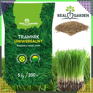 100x Trawa Uniwerslana Zagęszczająca Odporna Mieszanka Nasion Traw 5 kg 200 m²