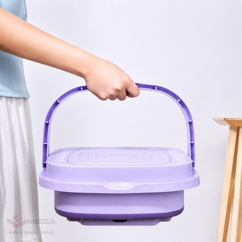 144 x Mini Pralka Przenośna Składana Automatyczna Turystyczna Podróżna 8L Kemping