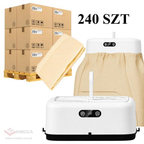 240 x Elektryczna Suszarka na Pranie do Ubrań Szafy UV 500W Przenośna Turystyczna