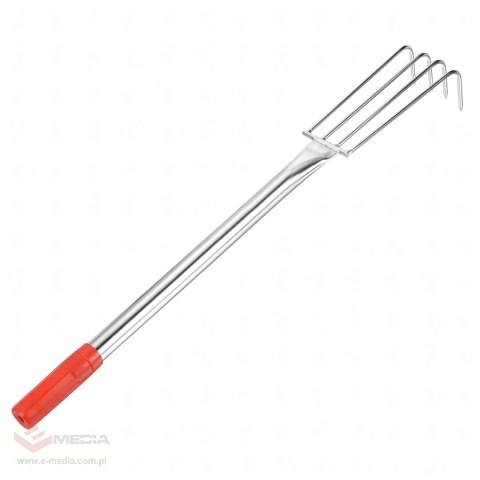 Grabki Ogrodowe Ogrodnicze Metalowe Pazurki do Grabienia Spulchniania 4 Zębne 106 cm
