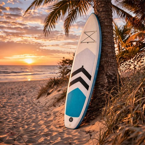 24x Deska Sup Paddle Board do Pływania Pompowana Standu Up + Akcesoria 305 cm
