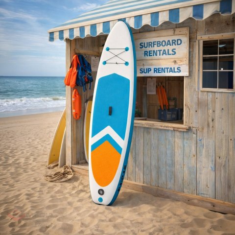24 x Deska Sup Paddle Board do Pływania Pompowana Standu Up + Akcesoria 320 cm