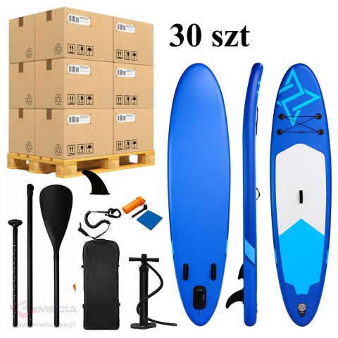 30x Deska Sup Paddle Board do Pływania Pompowana Standu Up + Akcesoria 350 cm