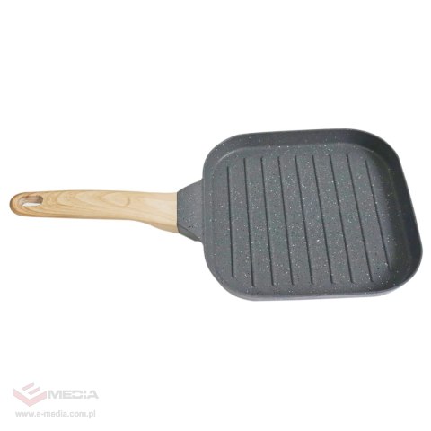 Patelnia Grillowa Turystyczna Biwakowa do Smażenia Grillowania Indukcja Gaz