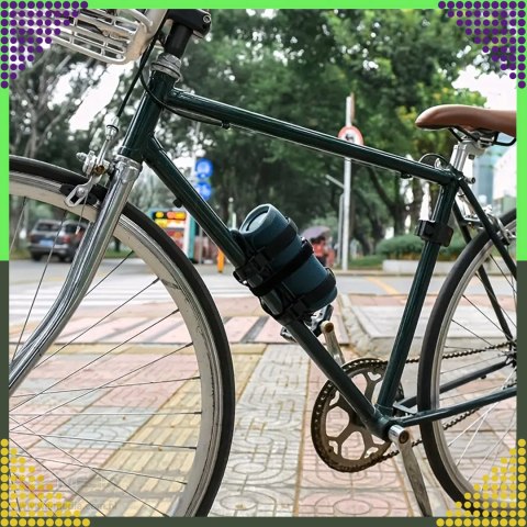 Uchwyt Rowerowy do Roweru Motocykla Mocowany na Rzepy na Głośnik Bidon