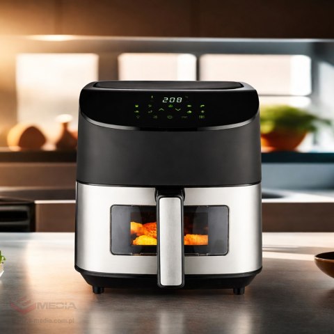 30x Frytkownica Beztłuszczowa Air Fryer 6L Frytownica 1500W 8 Programów Mocna