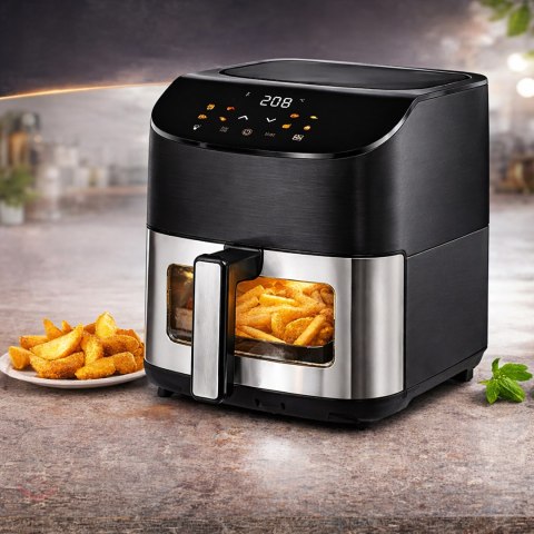 30x Frytkownica Beztłuszczowa Air Fryer 6L Frytownica 1500W 8 Programów Mocna