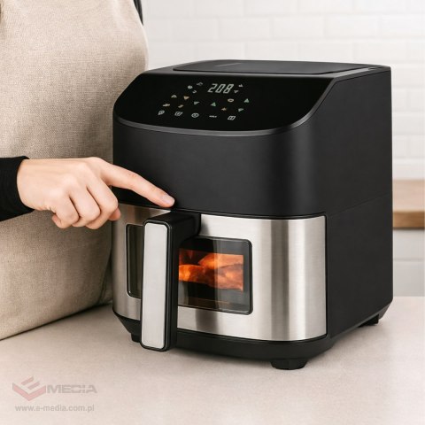 30x Frytkownica Beztłuszczowa Air Fryer 6L Frytownica 1500W 8 Programów Mocna