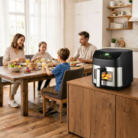 30x Frytkownica Beztłuszczowa Air Fryer 6L Frytownica 1500W 8 Programów Mocna