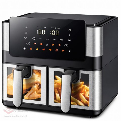 30 x Frytkownica Beztłuszczowa Air Fryer 8L 4+4L Frytownica 2000W 12 Programów