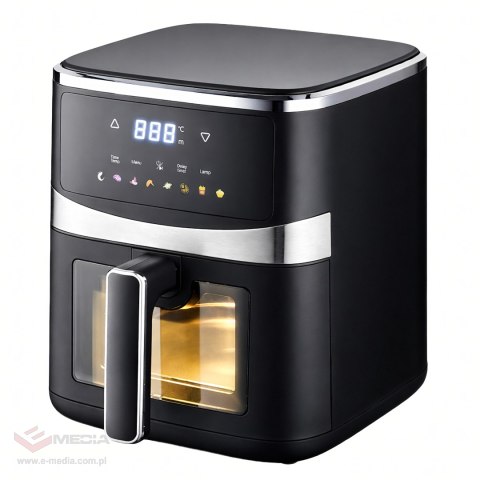 56x Frytkownica Beztłuszczowa Air Fryer 5L Frytownica 1500W 8 Programów Mocna