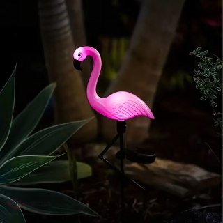 Lampa Lampka Solarna Ogrodowa Ozdobna Ozdoba Flaming Led Dekoracja 53 cm
