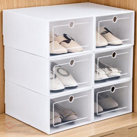200x Szafka Modułowa Organizer na Buty Zamykana z Klapką 12 szt