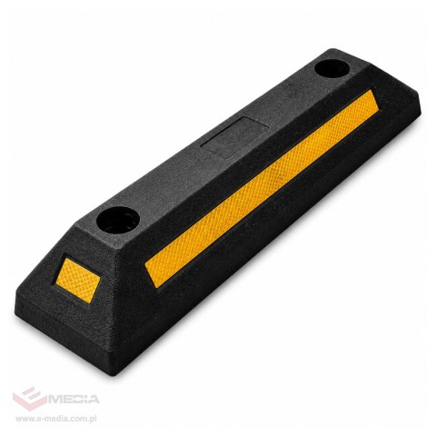 240x Separator Blokada Odbojnik Parkingowy Gumowy Ogranicznik Parkingowy 54 cm